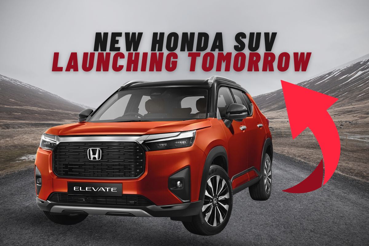 New Honda SUV Launching Tomorrow