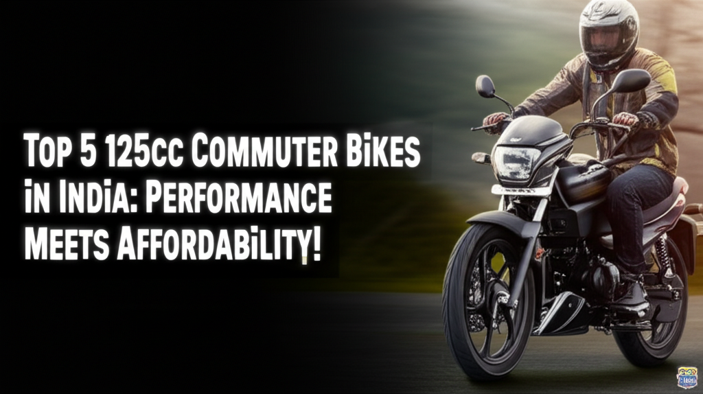 Top 5 125cc Commuter Bikes in India: Performance Meets Affordability!